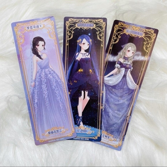 Miracle Nikki Outfit Bookmarks - Picture 1 of 1